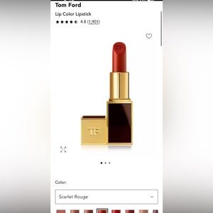 Tom Ford Lip Color Lipstick in Scarlet Rouge